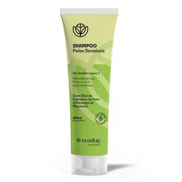 Shampoo Pieles Sensibles Con Aceite De Casta A De Par Y Mantequilla De Murumuru 250 Ml>Ecodog Fashion