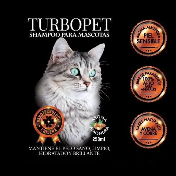 Shampoo Para Gato 250 Ml>Turbopet Clearance