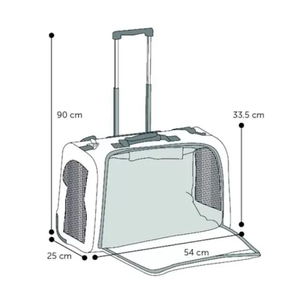 Smart Trolley Norton Negro>Flamingo Shop