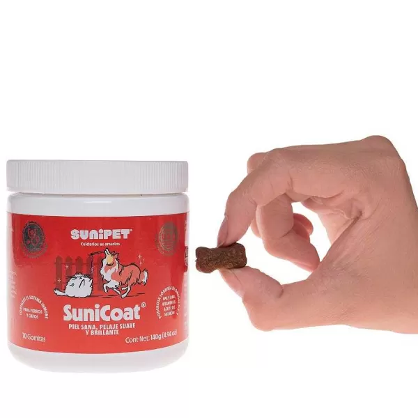 Sunicoat - Suplemento Piel Y Pelaje De Perros Y Gatos>Sunipet Hot