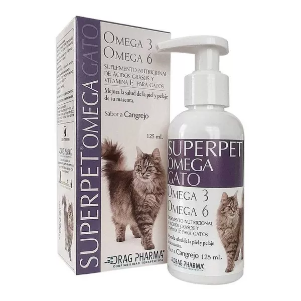 Superpet Gato Omega 3-6 125 Ml>Drag Pharma Hot