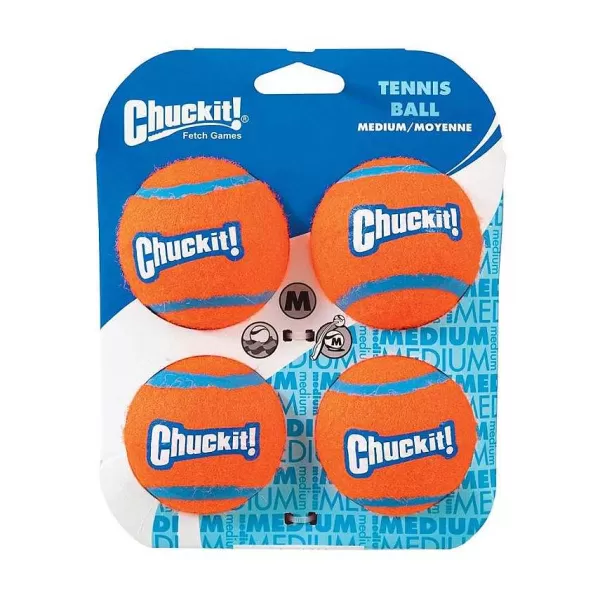 Tennis Ball Medium4Pk 1 Un.>Chuckit Store