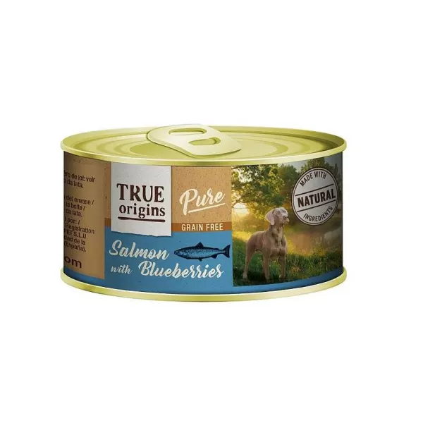 Salm N/Blueberry Alimento H Medo Para Perros 185 Gr>True Origins Pure Store
