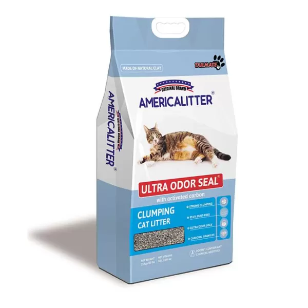 Ultra Odor Seal Arena Para Gatos Aglutinante Y Con Carb N Activado 15 Kg>America Litter Store