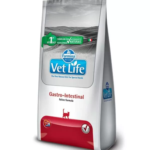 Vetlife Farmina Alimento Seco Medicado Gastrointestinal Gato>Vet Life Online