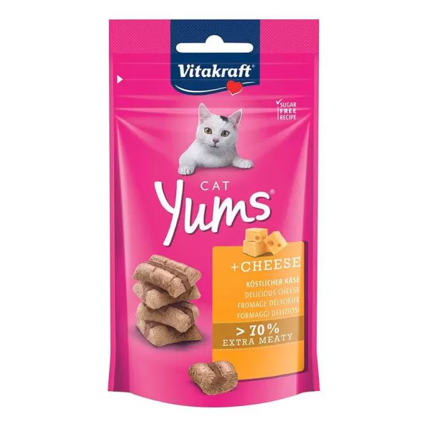 Snack Cat Yums Queso 40 Gr>Vitakraft Outlet