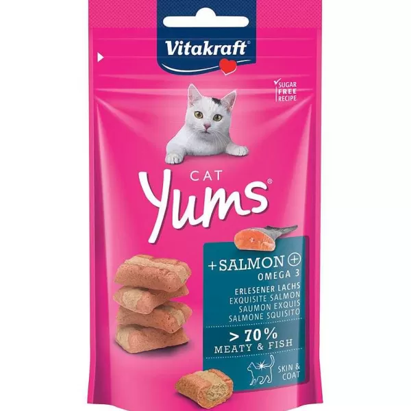 Snack Cat Yums Salmon 40 Gr>Vitakraft Cheap