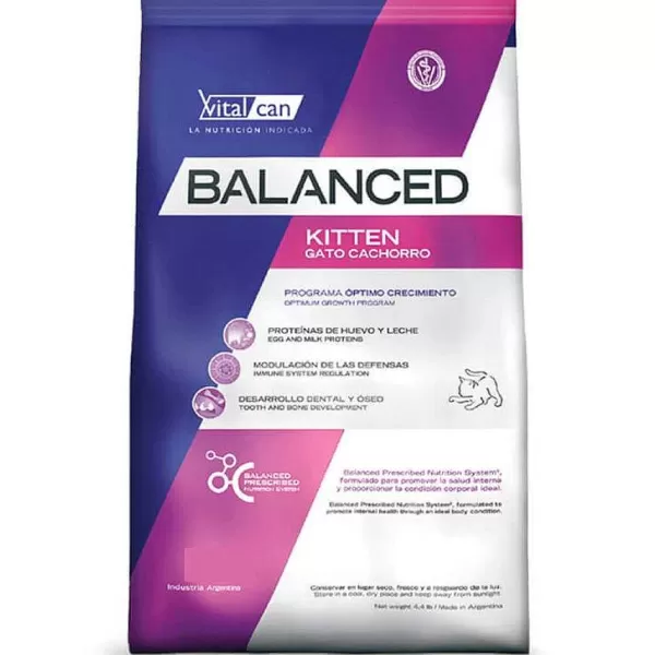 Kitten Balanced Alimento Para Gatos>Vitalcan Clearance