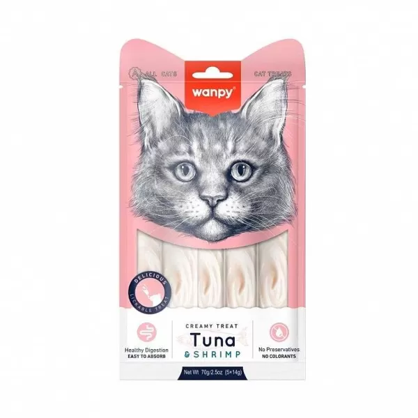 Creamy Treat Tuna & Shrimp 70 Gr>Wanpy Flash Sale