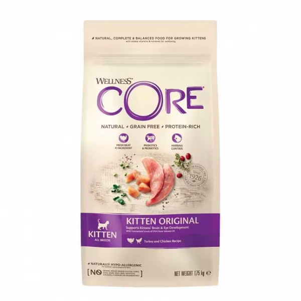 Cat Kitten 1.75 Kg Alimento Para Gato>Wellness Core Hot