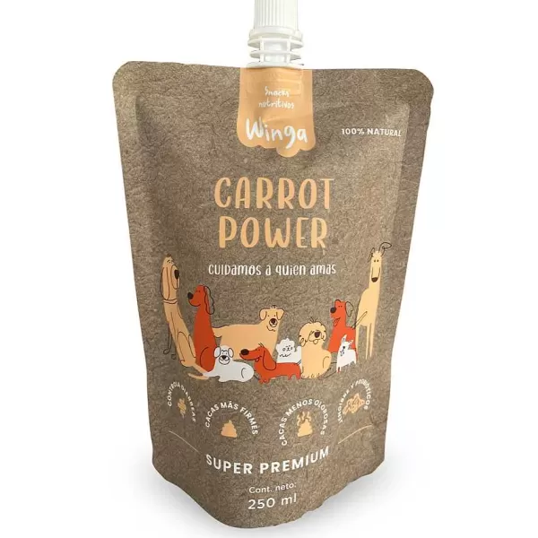 Pouch Carrot Power>Winga Shop