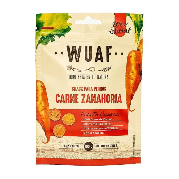 Carne Zanahoria Snack 100G>Wuaf Discount